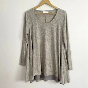 Umgee Long Sleeve Lined Tunic Top